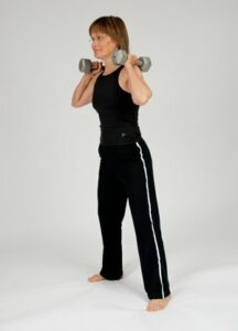 proper squat form with weights