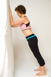 Wall Plank Exercise with Stability Ball Video by a Physical Therapist
