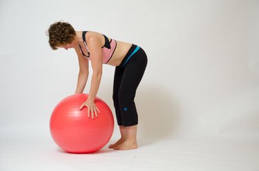 stability ball plank