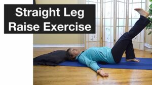 active straight leg raise exercise for physical therapy