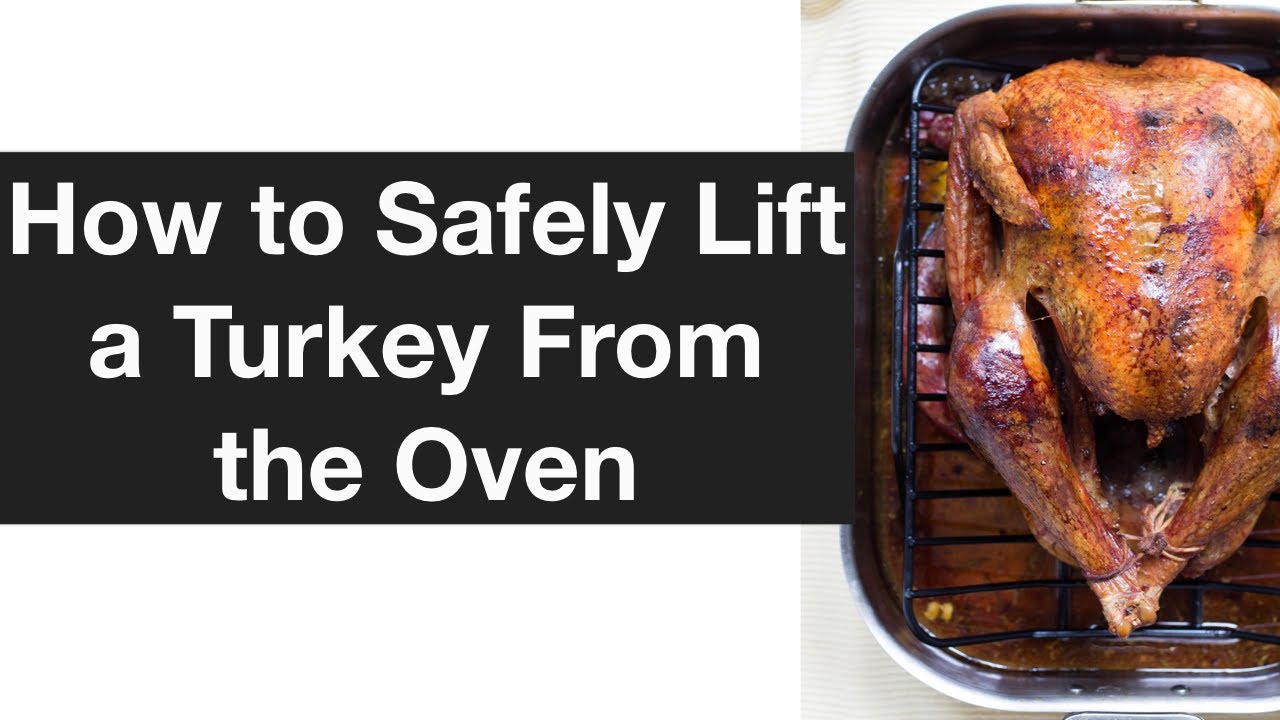How to Lift a Turkey and Avoid Back or Shoulder Pain