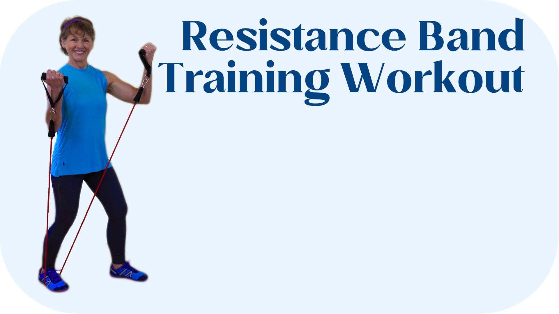 resistance band workout video