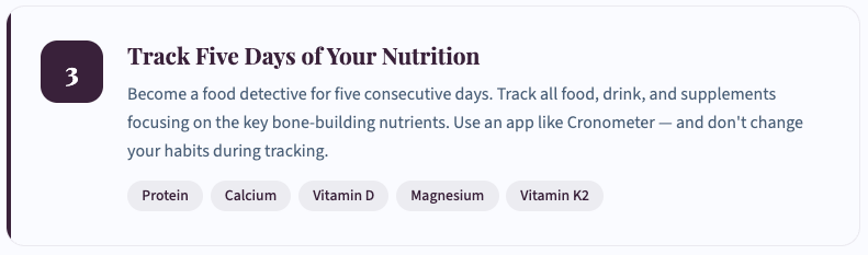 osteoporosis diagnosis step 3