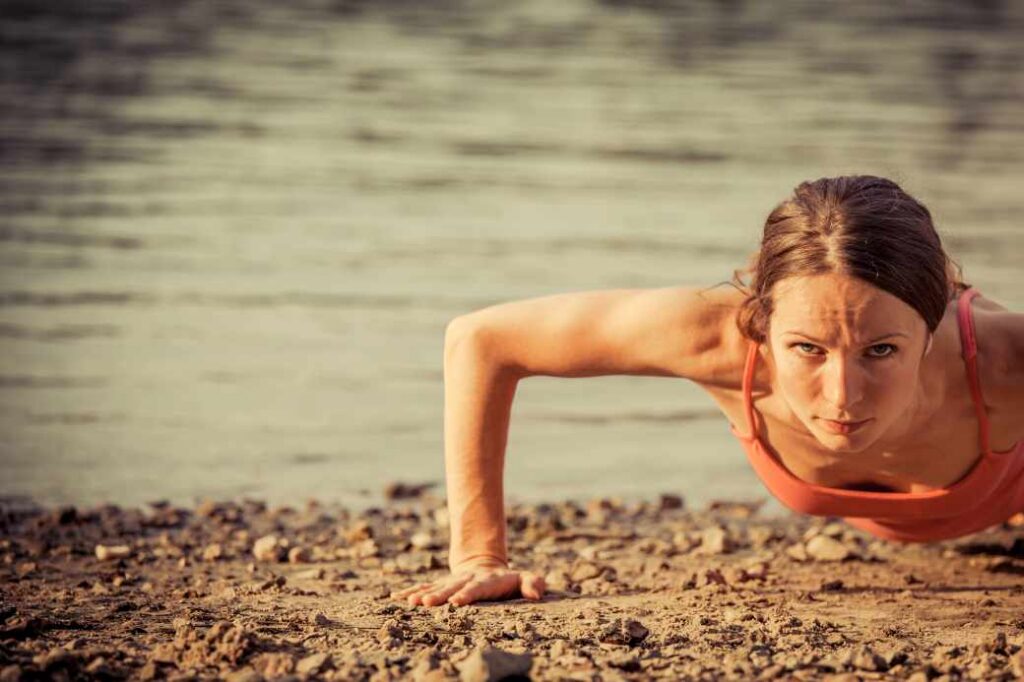 push up pain