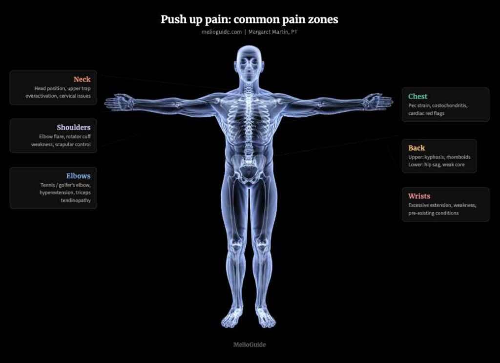 push up pain areas