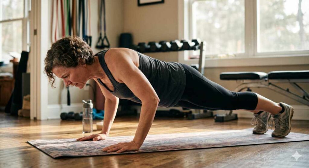 are planks and pushups safe with osteoporosis