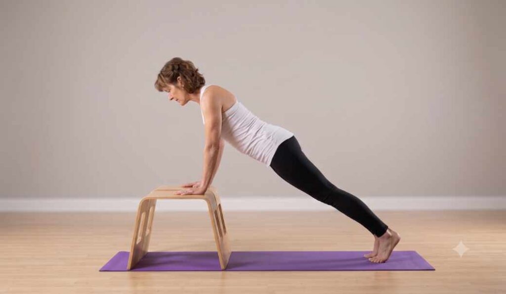 chair push up for seniors, beginners and over 50
